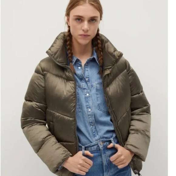 Mango Puffa Jacket - Picture 1 of 14